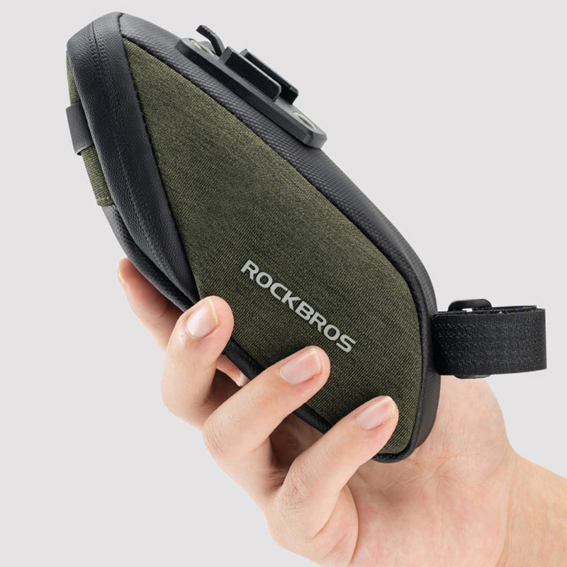 ROCKBROS C53 Bike Saddle Bag Cycling Bicycle Tail Storage Bag with Mudguard ROCKBROS C53 Bike Saddle Bag Cycling Bicycle Tail Storage Bag with Mudguard